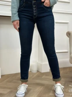 Fashion Jeans Malia Bleu Foncé Jeans