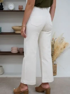 Shop Jeans Onora Écru Jeans