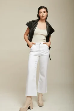 Online Jeans Sabryna Blanc Jeans