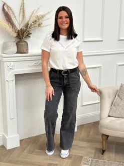 Best Sale Jeans Steffy Gris Jeans