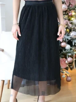 Discount Jupe Margaret Noir Collection Mère Fille