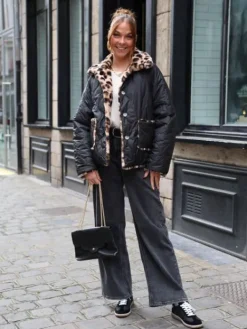Clearance Manteau Apolline Noir Manteaux