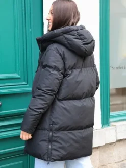 Flash Sale Manteau Helena Noir Manteaux