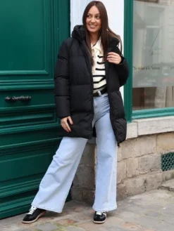 Flash Sale Manteau Helena Noir Manteaux