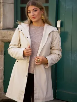 Fashion Manteau Lucie Beige Manteaux