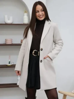 Sale Manteau Nella Beige Manteaux