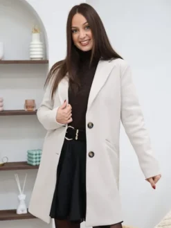 Sale Manteau Nella Beige Manteaux