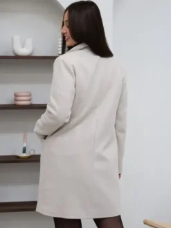 Sale Manteau Nella Beige Manteaux