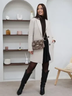 Sale Manteau Nella Beige Manteaux