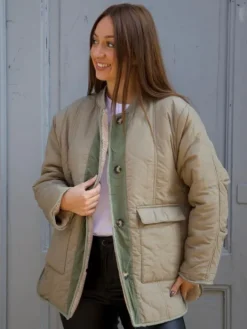 Cheap Manteau Victoire Kaki Manteaux