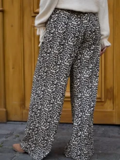 Discount Pantalon Asha Café Pantalons