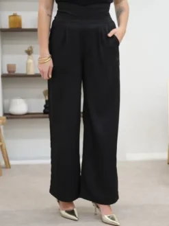 Online Pantalon Ella Noir Pantalons