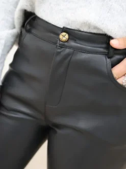 Hot Pantalon Mylene Noir Pantalons