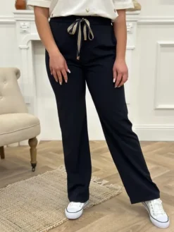 Discount Pantalon Naomi Marine Pantalons