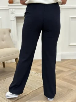 Discount Pantalon Naomi Marine Pantalons
