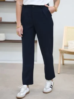 Cheap Pantalon Ornella Marine Pantalons