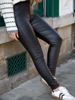 Fashion Pantalon Slim Aurore Noir Pantalons