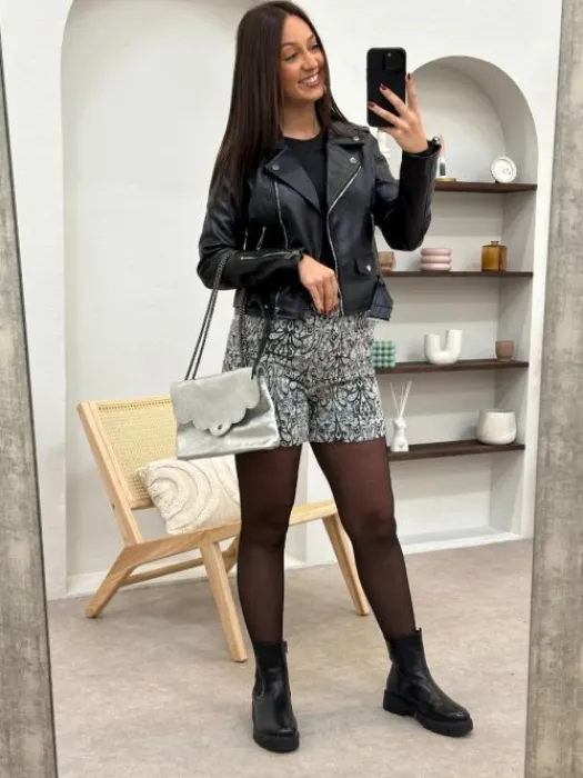 Discount Perfecto Axelle Noir Vestes