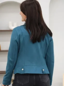 Sale Perfecto Coline Bleu Canard Vestes