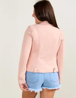 Best Sale Perfecto Coline Rose Clair Vestes