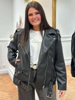 Fashion Perfecto Julia Noir Vestes