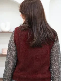 Store Pull Constance Bordeaux Pulls Et Gilets