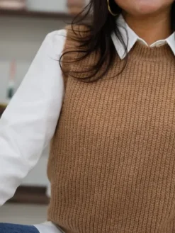 Best Pull Constance Camel Pulls Et Gilets
