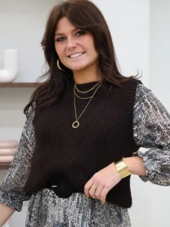 Fashion Pull Constance Chocolat Pulls Et Gilets