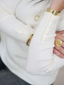 Fashion Pull Elsa Ecru Pulls Et Gilets