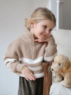 Cheap Pull Esmée Camel Collection Mère Fille