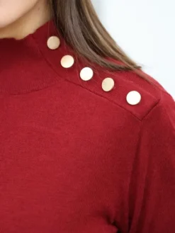 Hot Pull Estelle Bordeaux Pulls Et Gilets