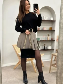 Best Sale Pull Flavia Noir Pulls Et Gilets