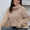 Fashion Pull Justine Camel Pulls Et Gilets