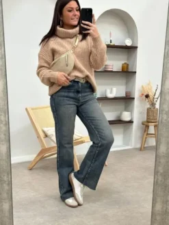 Fashion Pull Justine Camel Pulls Et Gilets