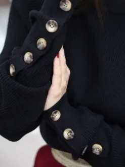 Store Pull Lily Noir Pulls Et Gilets