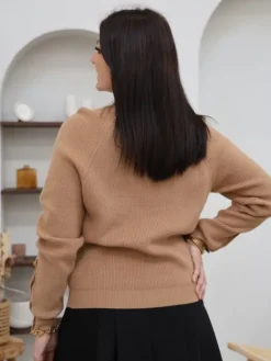 Outlet Pull Lily Taupe Pulls Et Gilets