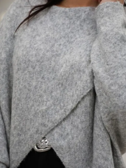 Flash Sale Pull Manuella Gris Pulls Et Gilets