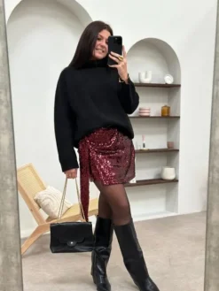 Best Sale Pull Milena Noir Pulls Et Gilets