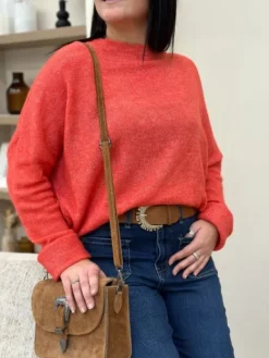 Cheap Pull Millie corail Pulls Et Gilets