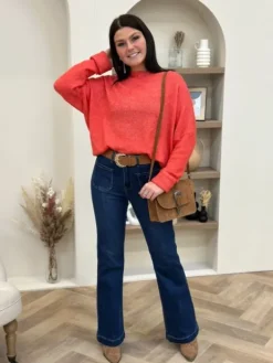 Cheap Pull Millie corail Pulls Et Gilets