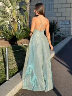 Clearance Robe Amaya Vert Collection Cérémonie