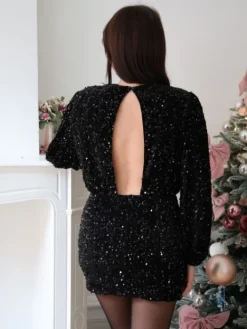 Cheap Robe Baya Noir Robes
