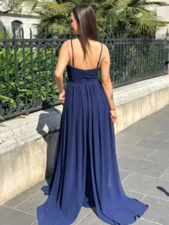 Shop Robe Capucine Marine Collection Cérémonie