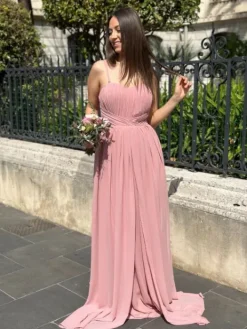 Online Robe Capucine Vieux Rose Collection Cérémonie