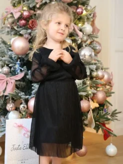 Fashion Robe courte Cécile Noir Collection Mère Fille