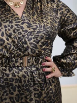 Store Robe courte Luna Noir Robes|Collection Belle Taille