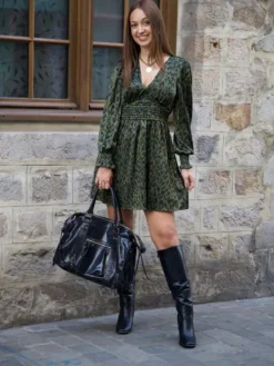 Hot Robe Florine Kaki Robes