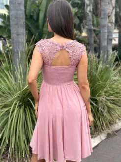 Fashion Robe Kaliyah Vieux rose Collection Cérémonie