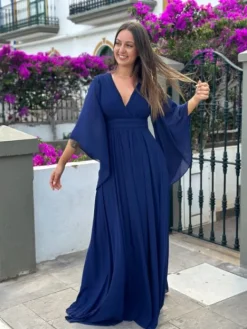 Outlet Robe Lise Marine Collection Cérémonie