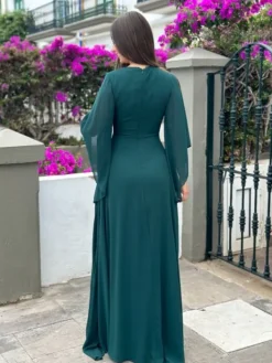 Sale Robe Lise Vert foncé Collection Cérémonie